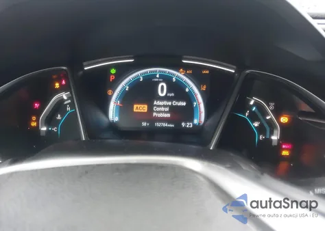 2020 Honda Civic Ex-L z USA, uszkodzony, nr VIN 19XFC1F77LE205337